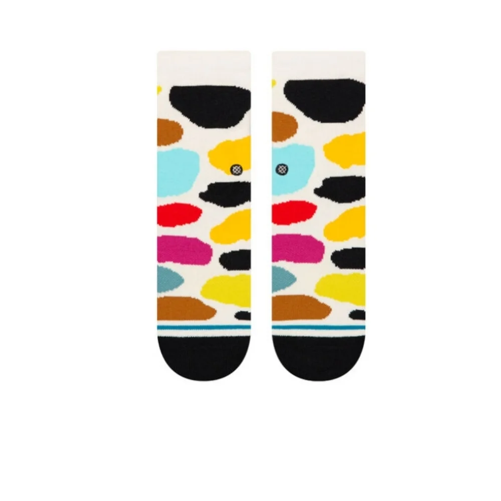 NWT Kid's Wade Collection Abstract Dots Stance Crew Socks